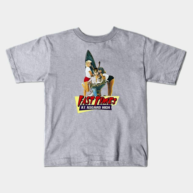 Jeff Spi-LOKI #1 Kids T-Shirt by RetroZest